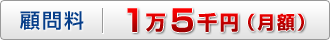 顧問料：1万5千円（月額）